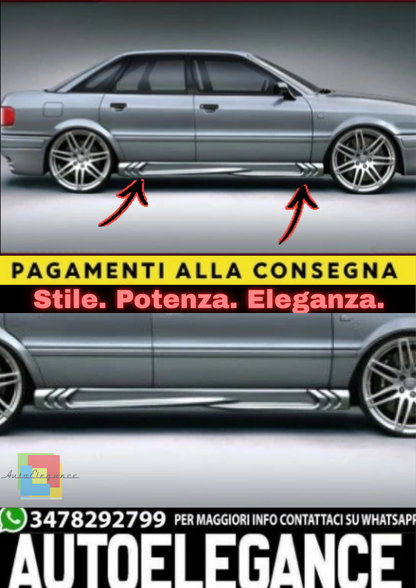 🔥Minigonne Laterali adatto per Audi 80 (B3 / B4)🔥