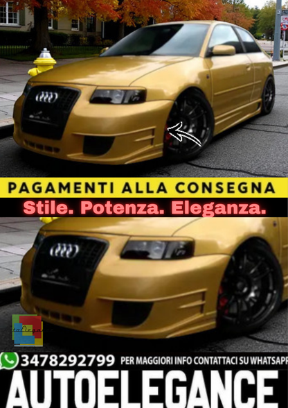 🔥Paraurti Anteriore per Audi A3 8L (1996–2003)🔥