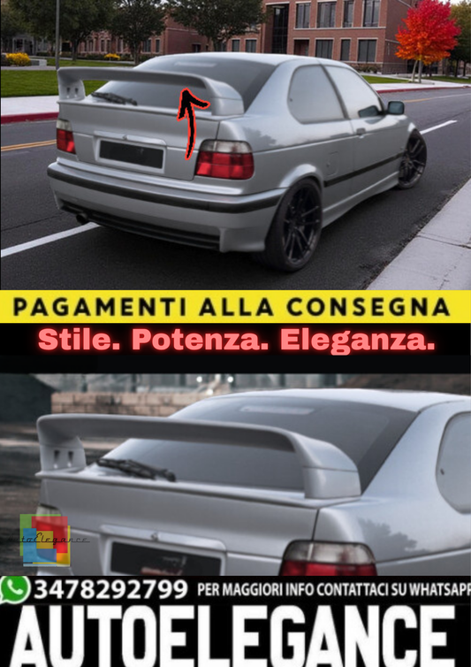 🔥Spoiler Posteriore per BMW E36 Compact (1993–2000)🔥
