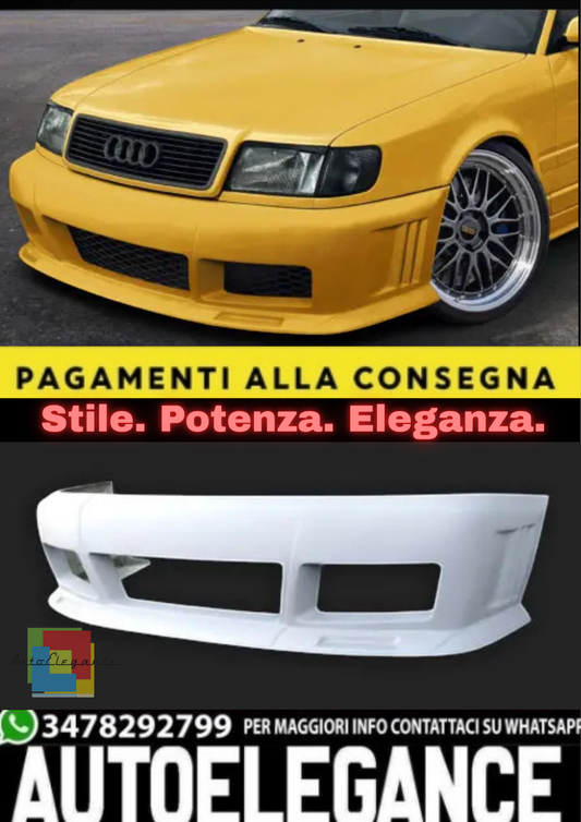 💫Paraurti Anteriore per Audi A6 C4 – Grembiule Anteriore – Front Bumper💫