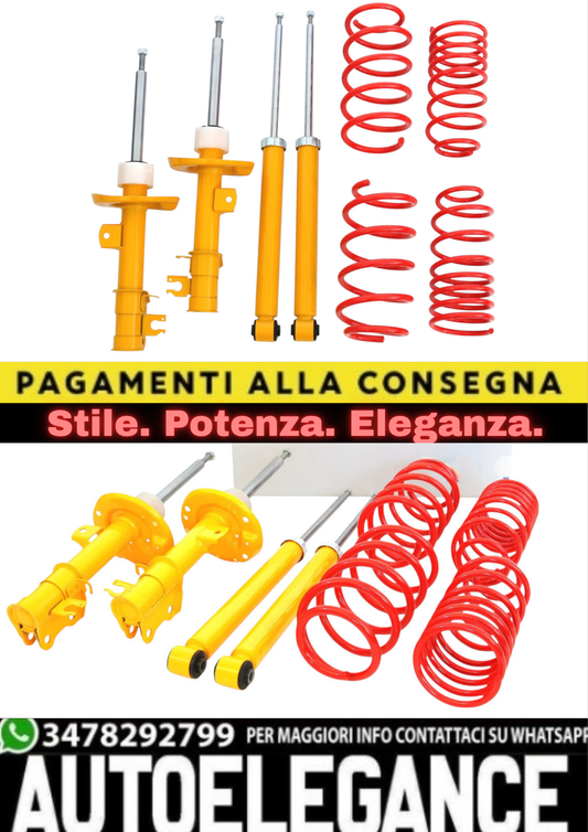 ⭐Sospensioni Sportive TA Technix 50/50mm per Opel Calibra A – Assetto Ribassato⭐