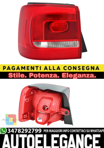 💫Fanale Posteriore Sinistro Esterno per VW Touran 1 1T3 (2010–2015)💫
