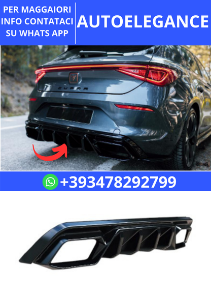 💫ART.2383 DIFFUSORE CUPRA LEON MK1 FACELIFT 2024+💫