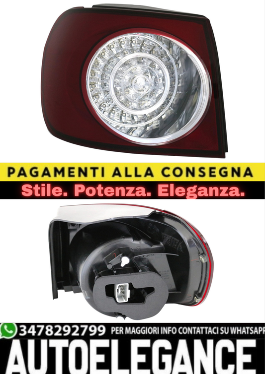 💫Fanale Posteriore Sinistro Esterno a LED per VW Golf Plus 5M (2004–2008)💫