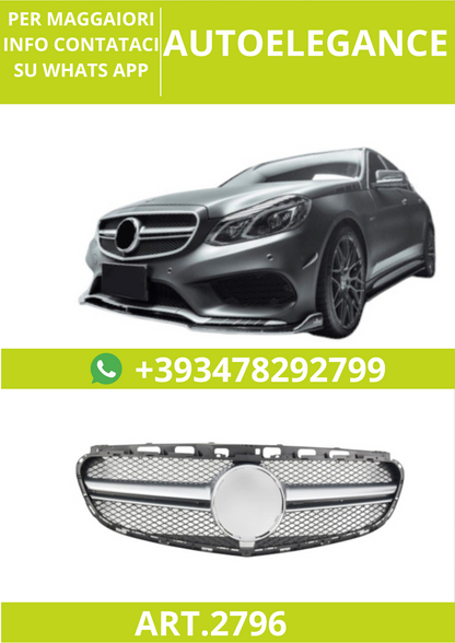 🔥ART.2796 Calandra Sport adatta per Mercedes Classe E W212 / S212 (2013+) E63🔥
