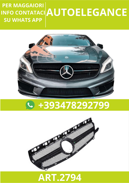 🔥ART.2794 Calandra Sport adatta per Mercedes Classe A W176 (2012+)🔥