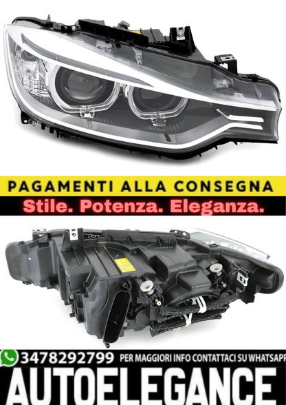 ⭐Faro Destro BMW Serie 3 F30/F31 11–15 Xenon D1S LED + Attuatore LWR⭐