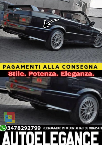 🔥Paraurti Posteriore per BMW Serie 3 E30 (1982–1994)🔥