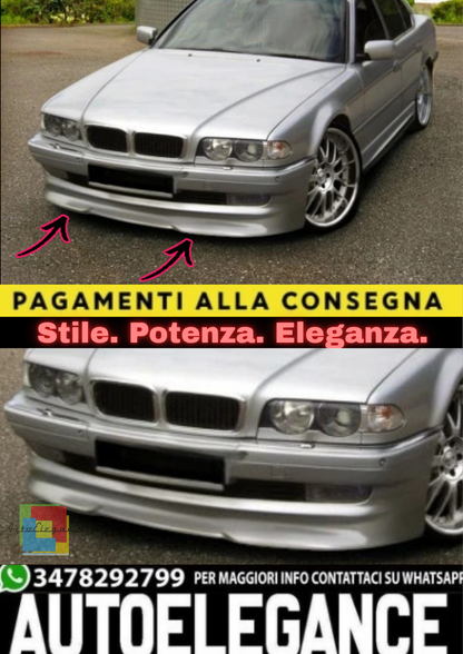 🔥Splitter Sottoparaurti Anteriore per BMW Serie 7 E38 (1994–2001)🔥
