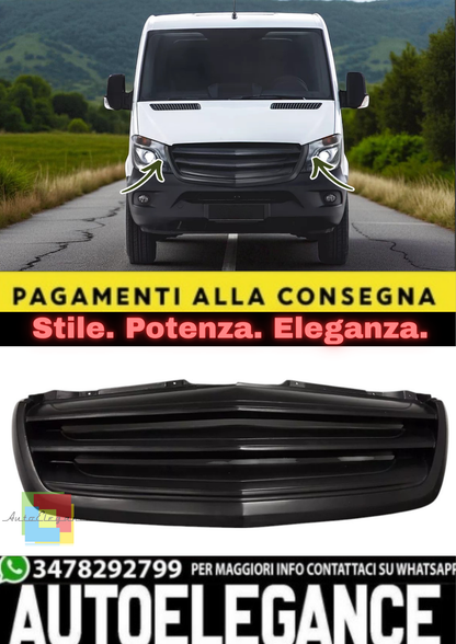 💫 Griglia Frontale Sportiva per Mercedes Sprinter W906 (2006–2018) Facelift 💫