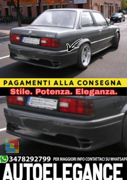 🔥PARAURTI POSTERIORE PER BMW E30🔥