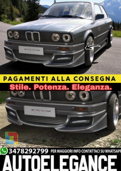 🔥SPLITTER ANTERIORE PER BMW E30🔥
