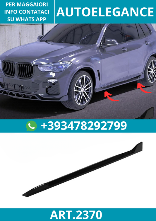 2370⭐Minigonne laterali adatte per BMW X5 M‑Sport G05 (2018–2023)⭐