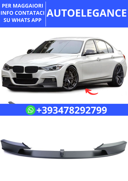 💫Splitter Anteriore Labbro Paraurti Performance adatto per BMW Serie F30 F31💫