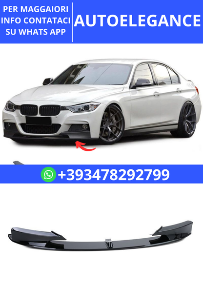 💫Splitter Anteriore labbro paraurti prestazioni adatto per BMW F30 F31💫