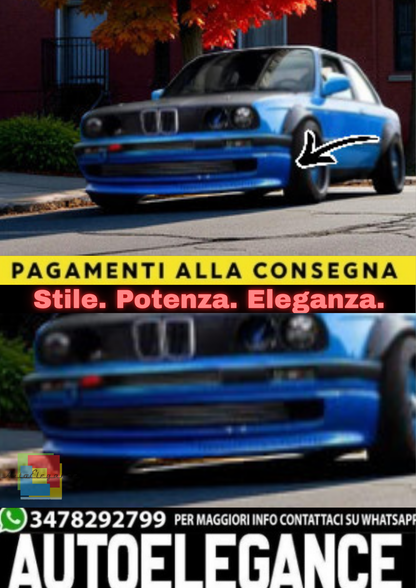 🔥SPLITTER ANTERIORE ADATTO PER BMW E30🔥