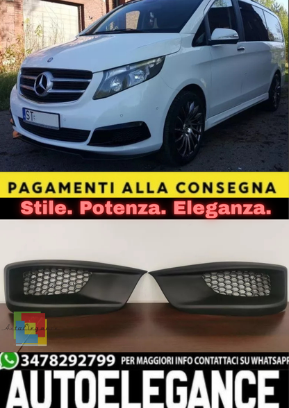 💫 Presa d’Aria Sportiva per Mercedes-Benz Classe V W447 – Paraurti AMG TG💫