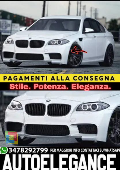 🔥PARAURTI ANTERIORE PER BMW SERIE 5 F10 (2010–2017)🔥