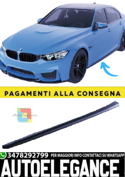 💫 Minigonne Laterali (2 pezzi) per BMW M3 F80 (2014–2018)💫