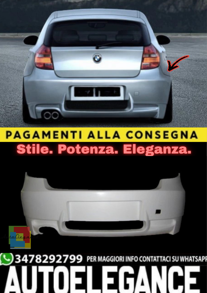 ✨PARAURTI POSTERIORE PER BMW SERIE 1 E87 (2004–2011)✨