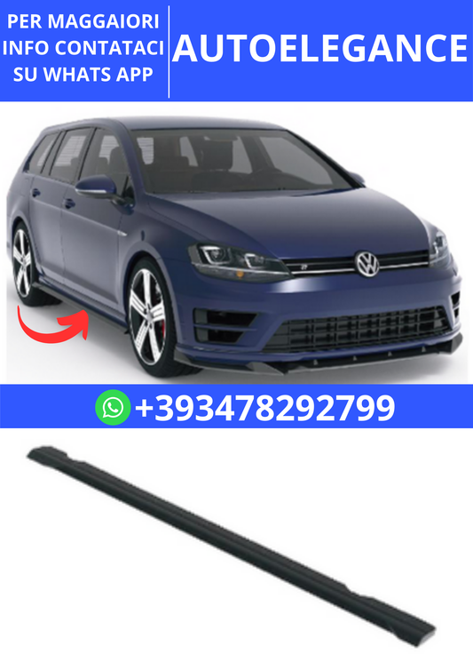 💫ART.2407 SOTTO MINIGONNE VOLKSWAGEN GOLF MK7 R 2013-2016💫