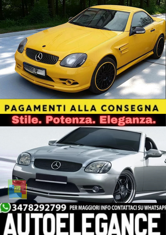 💫Paraurti Anteriore per Mercedes SLK R170 (1996–2004) – Look Sportivo 💫