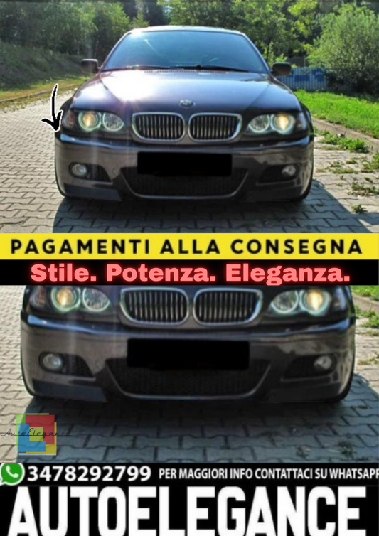 ✨PARAURTI ANTERIORE BMW SERIE 3 E46 (1998–2006)✨