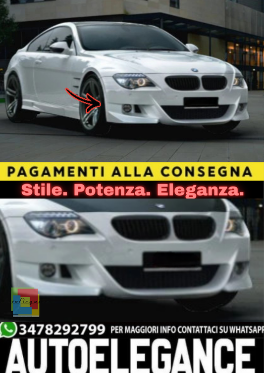 ✨PARAURTI ANTERIORE PER BMW SERIE 6 E63 / E64 (2003–2010)✨