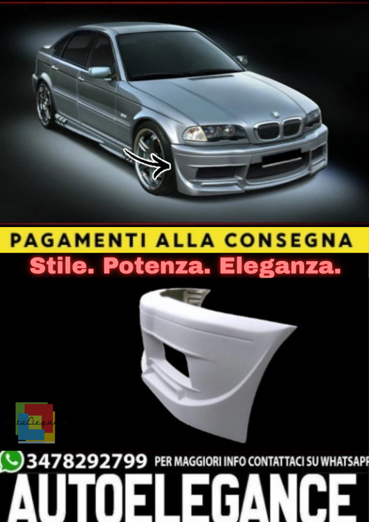 ✨PARAURTI ANTERIORE PER BMW SERIE 3 E46 (1998–2006✨