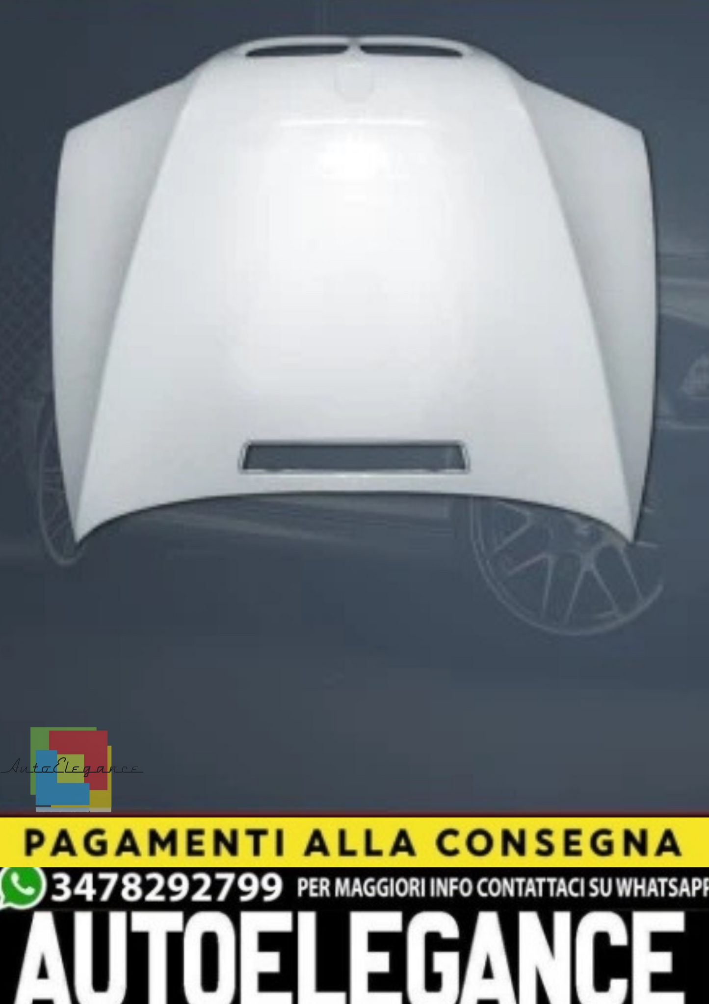 ✨COFANO ANTERIORE BMW SERIE 3 E46 (1998–2006)✨