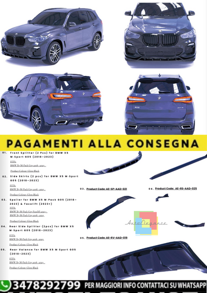 💫 Bodykit per BMW X5 G05 M-Sport (2018–2023)💫