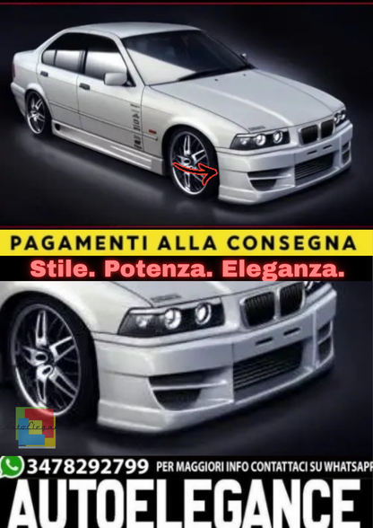 🔥PARAURTI ANTERIORE BMW SERIE 3 E36 (1990–2000)🔥