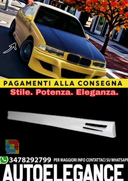 🔥MINIGONNE LATERALI ADATTO PER BMW E36🔥