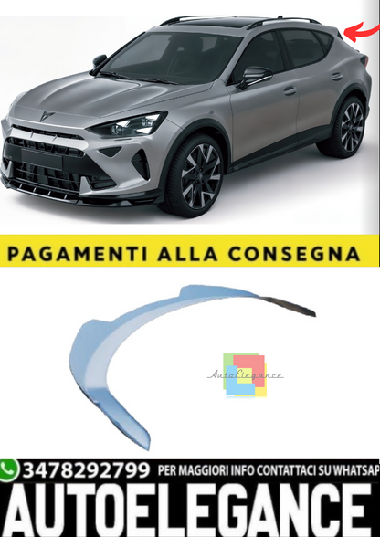 💫Spoiler Posteriore per CUPRA Formentor 2020+ - Nero Lucido💫