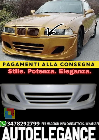 🔥 Paraurti Anteriore adatto per BMW E36 🔥
