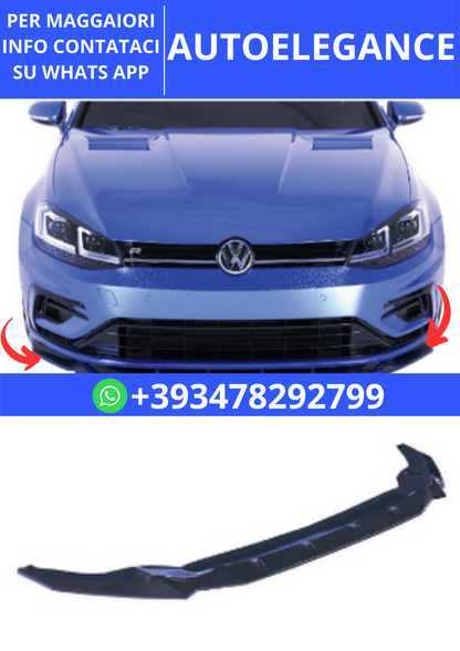 💫ART.2410 SPLITTER VOLKSWAGEN GOLF MK7.5 R  2017-2020💫
