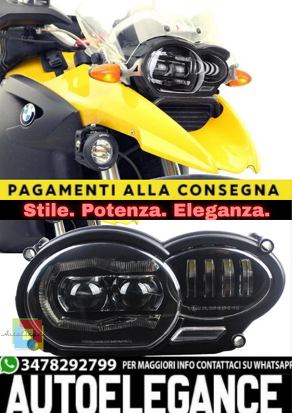 🔥Lampade Faro LED + DRL – BMW R 1200 GS LC / R 1200 GS Adventure🔥