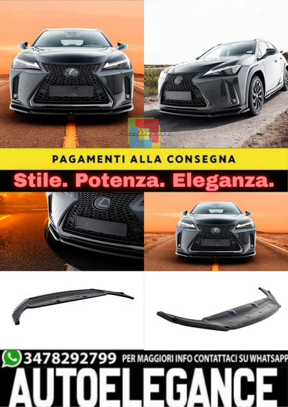 ⭐Splitter anteriore Adattto Per Lexus UX F-Sport Mk1⭐