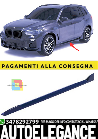 💫Minigonne Laterali (2 pz) per BMW X5 M-Sport G05 (2018–2023)💫