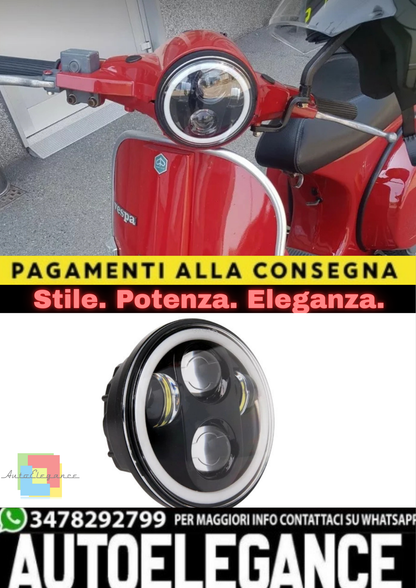 🔥Faro LED 5.75" E24 – Harley-Davidson Iron / Fat Bob / Dyna / 883🔥