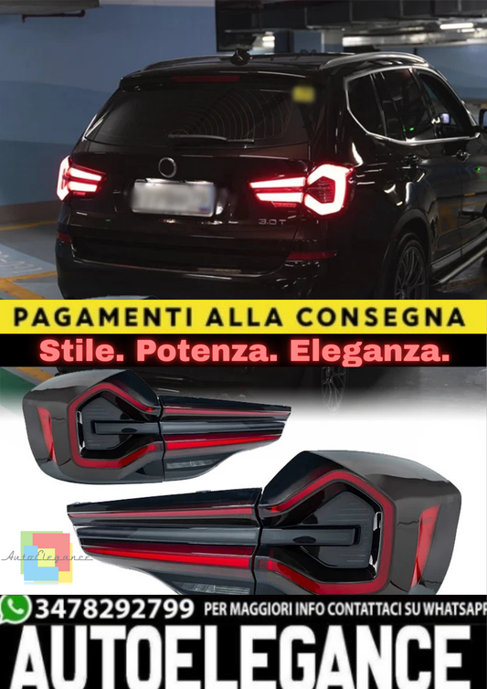 🔥Fanale Posteriore LED – BMW X3 / iX3 / X3M (2018–2021)🔥