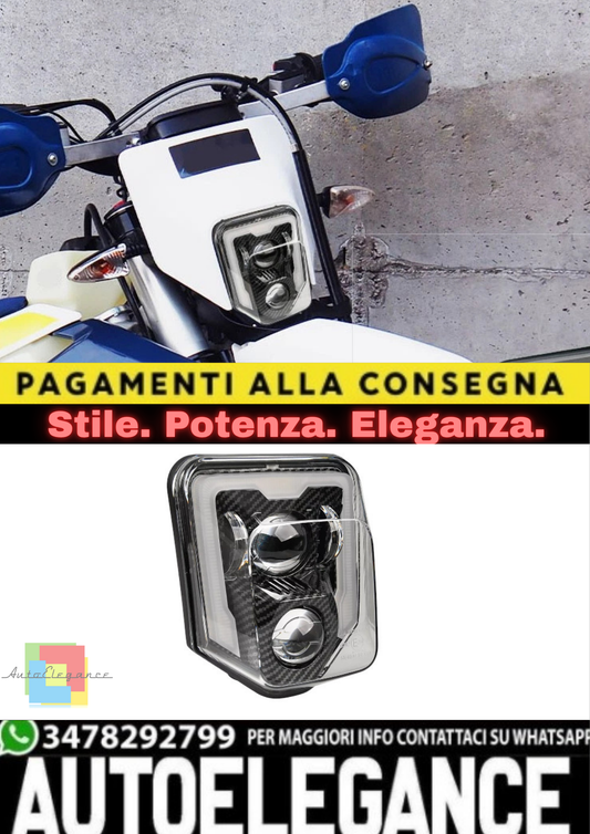 🔥Fari LED E24 – Husqvarna FE / TE (Hi/Low Beam)🔥