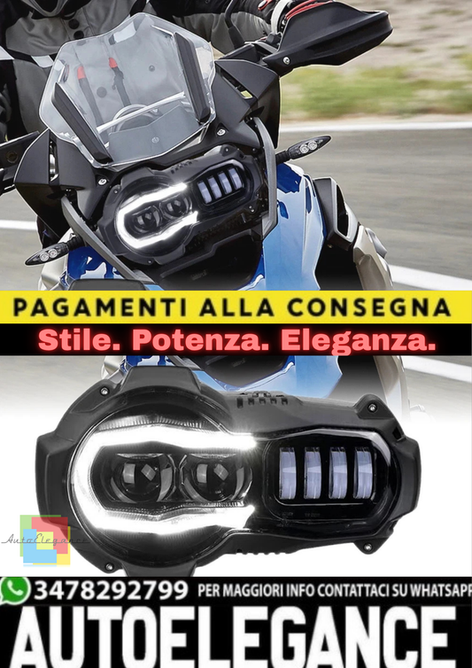🔥Faro Anteriore LED – BMW R1200GS / ADV / ST (2004–2013)🔥