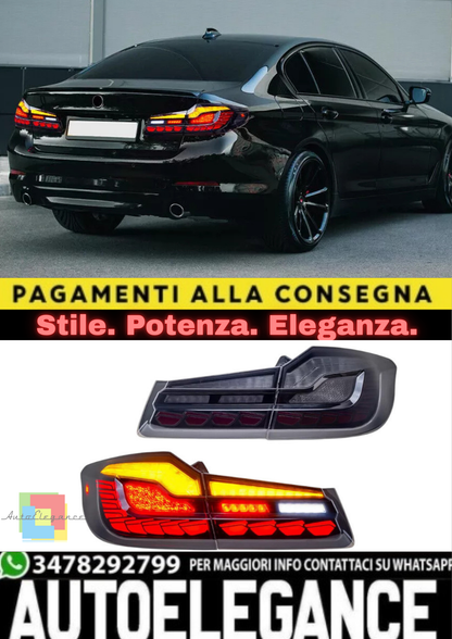🔥Fanali Posteriori LED – BMW Serie 5 G30 / G38🔥