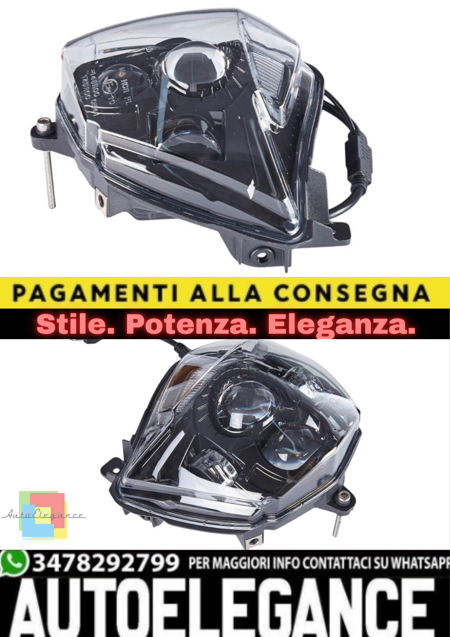 🔥Faro LED E24 – Yamaha XT660X / XT660R (2004–2006)🔥