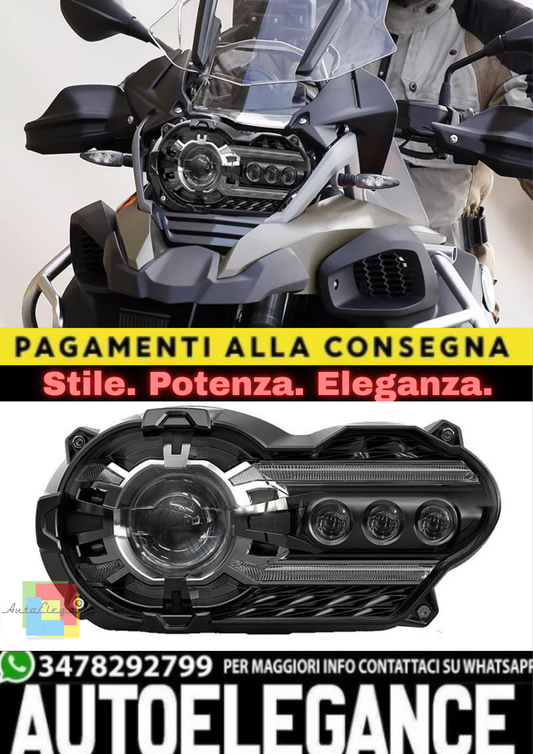 🔥Faro LED – BMW R1200GS / R1200GS Adventure (2004–2013)🔥