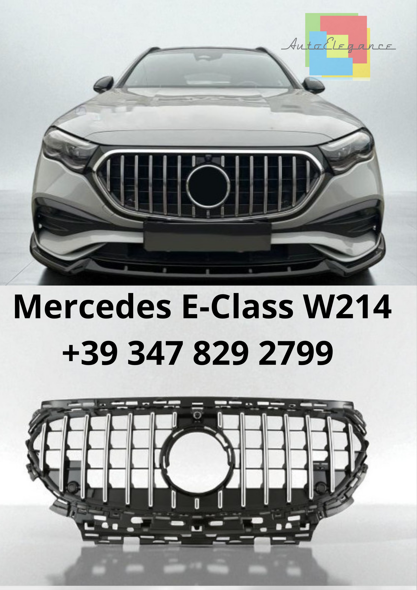 ⭐Griglia Sportiva Panamericana GT – Mercedes Classe E W214 / S214 / X214⭐