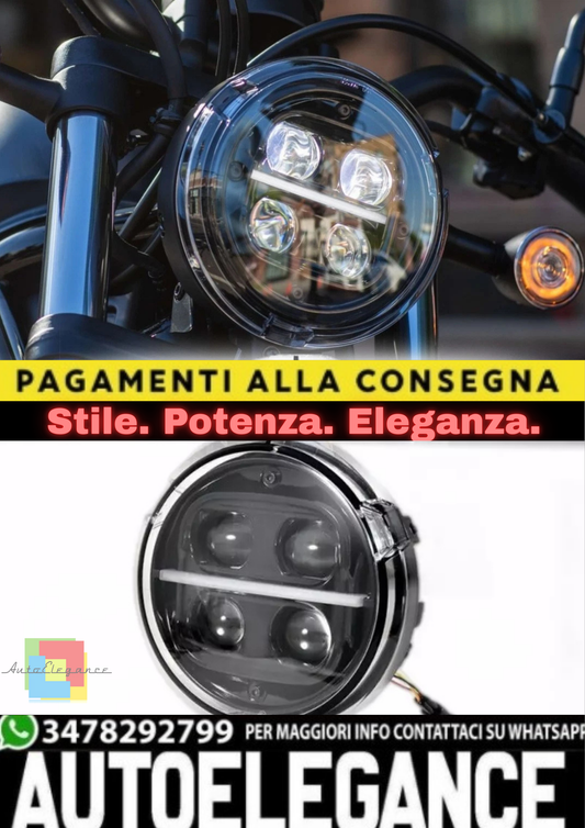 🔥Faro LED Plug&Play – Honda Rebel 500 CMX500 ABS (2020–2023)🔥