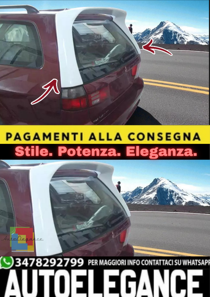 💫 Spoiler Posteriore in ABS per Mitsubishi Galant Station Wagon VR-4 Look💫
