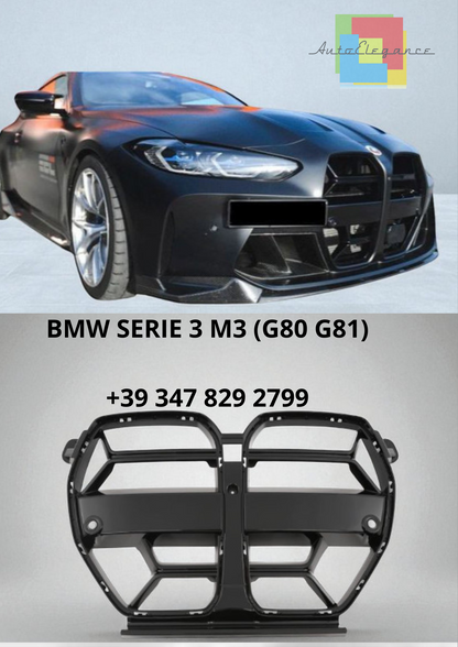 ⭐Calandra Sportiva – BMW M3 G80 / G81 & M4 G82 / G83 (Nero Lucido)⭐